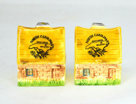 Vintage Cottages From North Carolina Figural Salt And Pepper Shakers  - £10.40 GBP