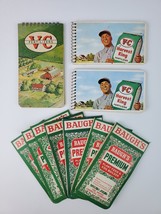 Lot 10 Vintage Feed &amp; Seed Notepads Baugh&#39;s &amp; VC Farm Booklets Mostly Blank - £37.97 GBP