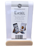 New Huntington Home White/Tan Acrylic Tablet, Smartphone &amp; Cookbook Easel - £9.66 GBP