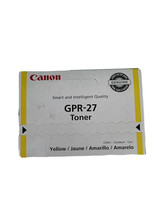 CANON GPR-27 YELLOW TONER New In Open Box OEM 9642A008 - $37.39