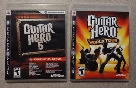 Guitar Hero 5 / Guitar Hero World Tour PS3 Game PlayStation 3 - £11.10 GBP