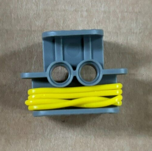 Lego PN 41752 Rubber Band Holder - Dark Bluish Gray - New - $3.79