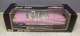 NEW Maisto 1959 Pink Cadillac Eldorado Biarritz Special Edition 1:18 Sca... - $36.47