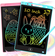 2 Pack LCD Writing Tablet for Kids 10 Inch, Preschool Toys for Baby Girl Boy, To - £9.79 GBP