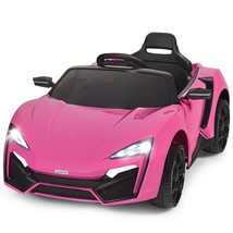 12V 2.4G RC Electric Vehicle with Lights-Pink - Color: Pink - £161.97 GBP