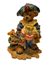 Boyds Bears Figurine GRACE JONATHAN Born To Shop Bearstones 5 Inch 1990s #228306 - $6.79