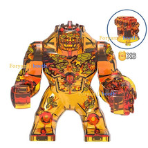 Fire Elemental (Molten Man) Spiderman Far From Home Marvel Minifigures Toy - £5.49 GBP