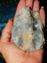 Large Genuine Rough Celestite Specimen Stone - Over 1 Pound Raw Celestine - £31.93 GBP