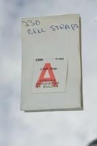 Vintage ORIGINAL Bulova Accutron 2300 Part #141 Cell Strap NEW OLD STOCK - $18.66