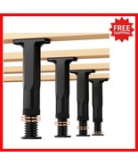 4PC Adjustable Bed Frame Support Legs 5.9-11in - Anti-Sag Reinforcement - $715.68 MXN