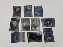 1996 90s Star Trek Lot Of 10 Vending Machine Sticker Prism Picard Data Spaceship - £11.01 GBP