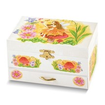 Children&#39;s Fairy Floral Jewelry Box with Mirror &amp; Drawer - £32.48 GBP