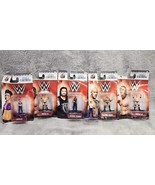 Lot of (6) 2&quot; Nano Metal Figs WWE Wrestling Action Figures - See Pics - £11.22 GBP