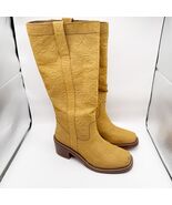 Frye Kate Block Heel Pull On Boot Marigold Floral Size 8M With Box - $5,938.06 MXN