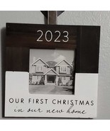 2023 Our First Christmas In Our New Home Hanging Photo Ornament - $290.88 MXN