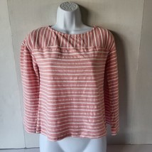 A New Day Womens Shirt Top Size XS Stripe Button Down Back - $12.86
