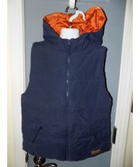 Kitestrings Navy Blue Hoodie Zipper Jacket Sleeveless Vest Size 12/14 Bo... - $49.39 CAD