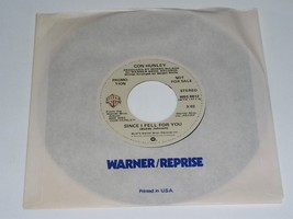 Con Hunley Since I Fell For You 45 Rpm Record Warner Bros. WBS 8812 Promo MINT** - $19.99