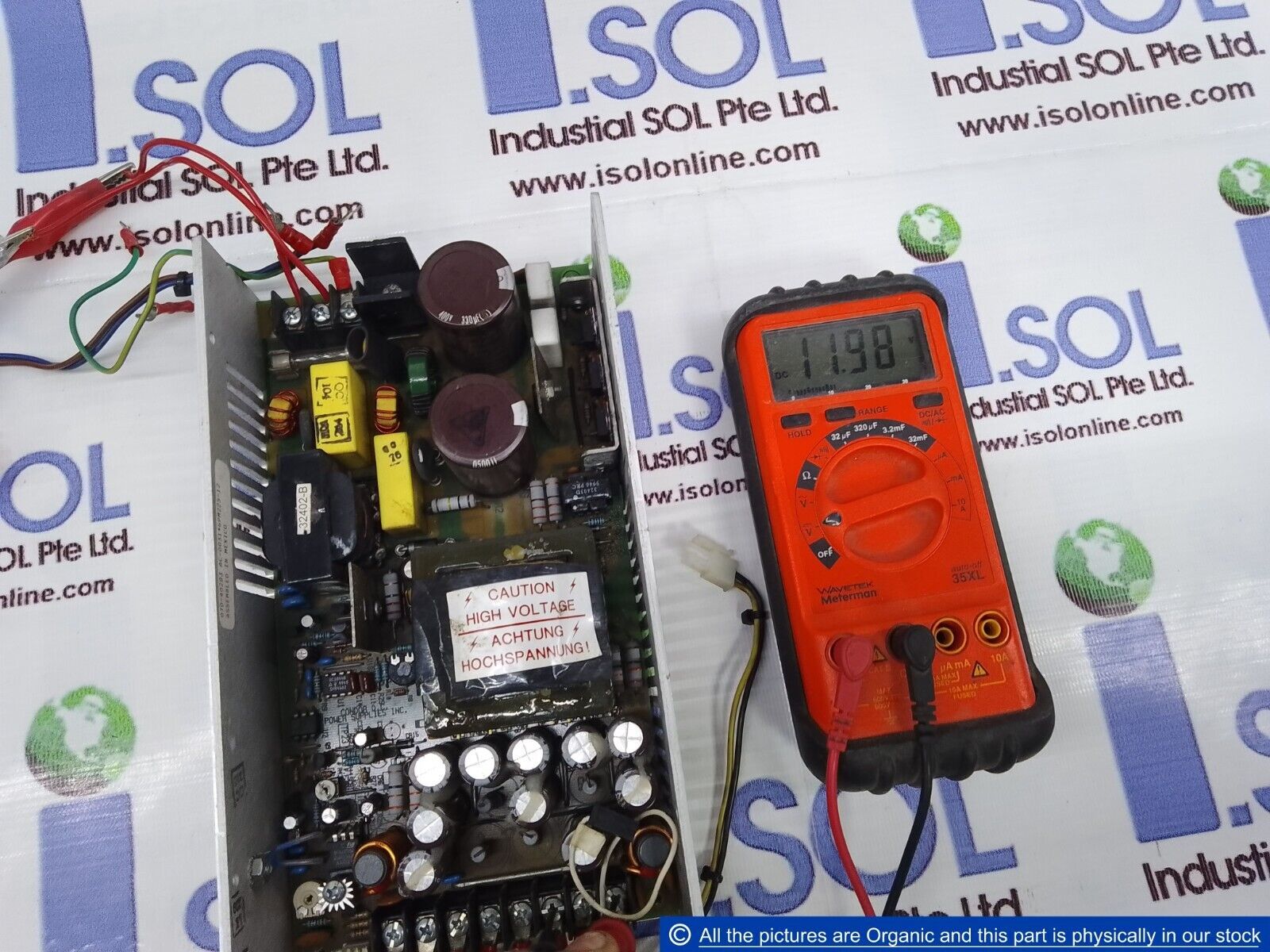 CONDOR GPM225-12 DC Power Supply 070-40283 GPM22512 12V 19A - $455.00