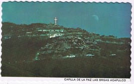 Postcard Chapel Of La Paz Las Brisas Acapulco Mexico - $3.95