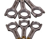 6x Forged Connecting Rods With ARP 2000 Bolts For BMW E34 M5 S38B38 3.8L... - $563.15