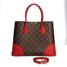 Louis Vuitton Handbag Slys Brown Red Monogram Flandrin - £2,221.78 GBP