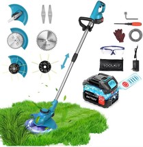 8–12 Inch 21V Cordless String Trimmer With Battery And Charger, 3000Mah ... - $129.93