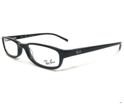 Ray-Ban Eyeglasses Frames RB5089 2000 Polished Black Rectangular 50-17-140 - £58.50 GBP