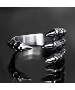 Men&#39;s Dragon Animal Claw Biker Ring Genuine Quality Stainless Steel SIZE... - $685.42 MXN