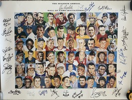 23 HOF signed 1993 Don Drysdale Hall Of Fame poster - £941.47 GBP