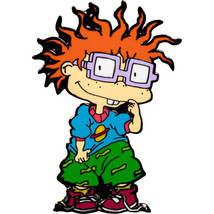 Rugrats Chuckie Enamel Pin - $342.47 MXN