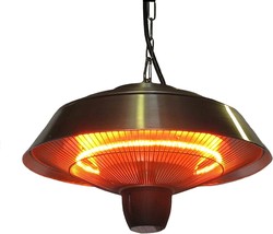 White Hanging Energ Infrared Electric Outdoor Heater - £122.79 GBP