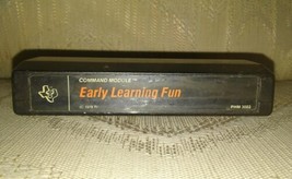 Texas Instruments Early Learning Fun Game Cartridge 1979 Untested TI Educational - £8.21 GBP