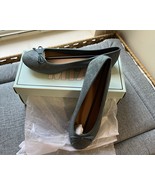 Mia Girl Brandy Blue Woven Ballet Flats Womens 7.5 NIB Anthropologie Bow - $554.17 MXN