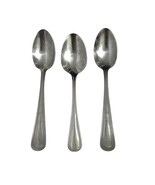 Winco 18-8 Stainless Steel Dots Bouillon Teaspoon Soup Spoon Flatware Lo... - $9.50