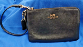 Coach wristlet Leather wallet for women 6” X 4” W/ Two Credit Card Slots... - £14.09 GBP