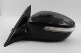 Left Black Driver Side View Mirror Power Heated 2009-2012 HYUNDAI GENESI... - £177.51 GBP