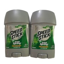 Lot Of 2 Speed stick Irish Spring Deodorant 24 Hour protection  - £9.47 GBP