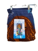 Disney The Little Mermaid Kids&#39; Beach Towel 28&quot; x 58&quot; 100% Cotton NEW - $19.55
