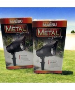 Lot of 2  Floodlight 50 Watt Halogen CL1 Malibu Lights Outdoor Metal Int... - £23.51 GBP