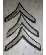 3 set  Private First Class US Army Wool Uniform Chevron Patch WW2 WWII O... - $694.95 MXN