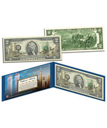 USA $2 Dollar Bill World Trade Center  9 / 11 10th Anniversary GOLD HOLO... - £14.78 GBP