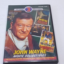 Classic Western 3 Movie Collection DVD Set John Wayne - $2.96