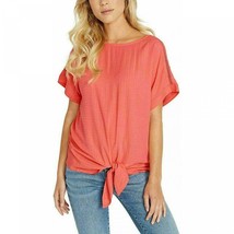 Buffalo David Bitton Women&#39;s Tie Front Woven Top With Crochet Inserts, C... - $135.73 MXN