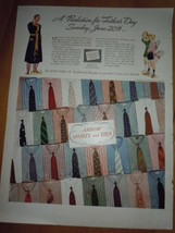 Arrow Shirts and Ties for Fathers Day Print Magazine Ad 1937 - $5.99
