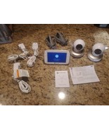 Motorola Baby Monitor VM855 - 5&quot; WiFi Video Baby Monitor with 2 Cameras ... - $148.05 CAD