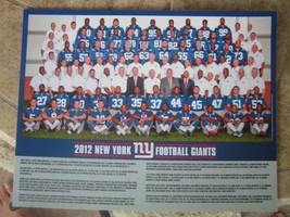 2010 OR 2012 NFL NY Giants Team Photos Giants Stadium 07073 Manning - $17.50