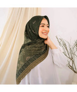 Limited Edition Premium Veil Scarf – Soft Fabric &amp; Elegant Motif - $1,063.98 MXN