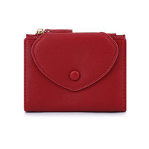 Short Multi-Card Wallet Women&#39;s Advanced Sense Of Spring And Summer Solid Color  - £22.58 GBP