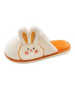 Women Plush Slippers Rabbit Cute Non Slip Soft Bottom Warm Slippers For ... - £21.20 GBP